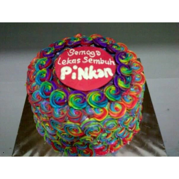Rainbow Cake Cake 