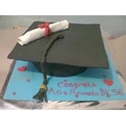 Oakland graduation cake 1