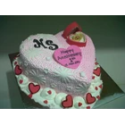 heart shape cake 1