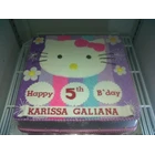Hellokitty's birthday cake cream 1