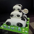 panda birthday cake 1