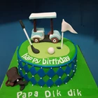 golf birthday cake 1