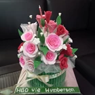 flower bouquet cake 1