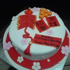 beautiful Chinese new year cake 1