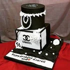 Chanel cake stacking 1