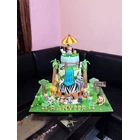 animal theme cake 1