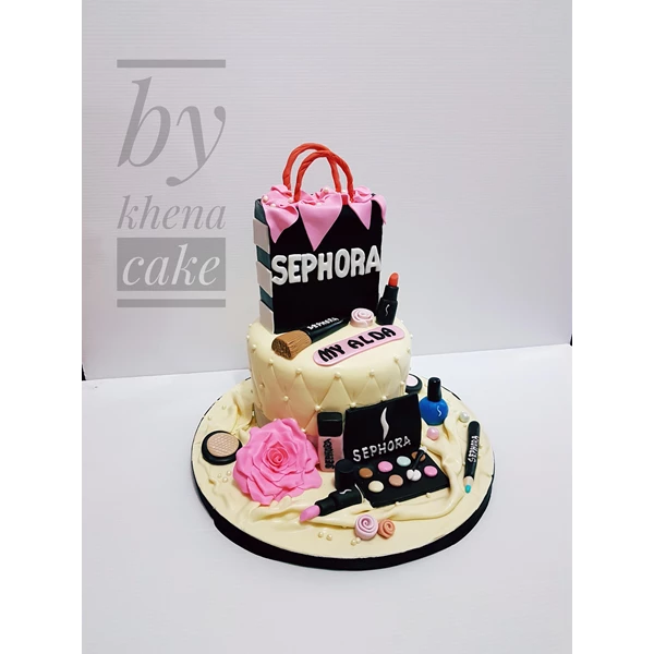 Sephora bag cake