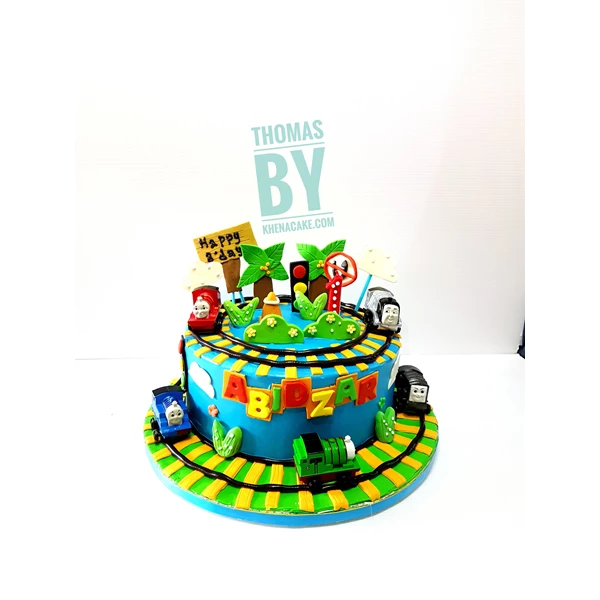 Thomas birthday cake 