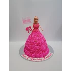 Unyuu barbie cake 1