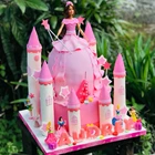 Kue princess tingkat 1