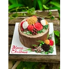 Merrychristmas cake 1