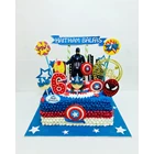 Captain America cake  1
